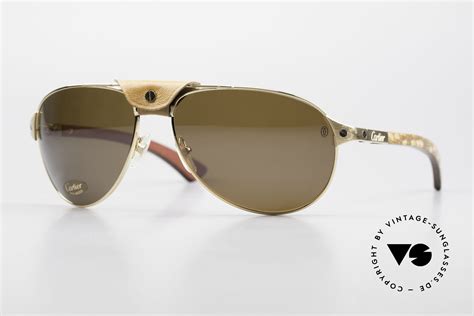 cartier santos glasses|cartier santos dumont sunglasses wood.